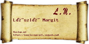 László Margit névjegykártya